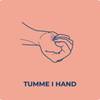 Tumme i hand